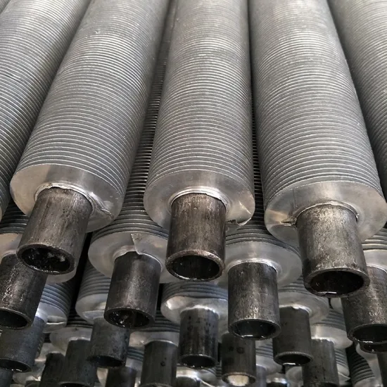 China Factory Aluminium-Kohlenstoffstahl-Spiral-Kupfer-Aluminium-Strangpressrippe/Rippenrohr im Wärmetauscher für Kühler und Zubehör, Rohre, Luftwärmetauscher